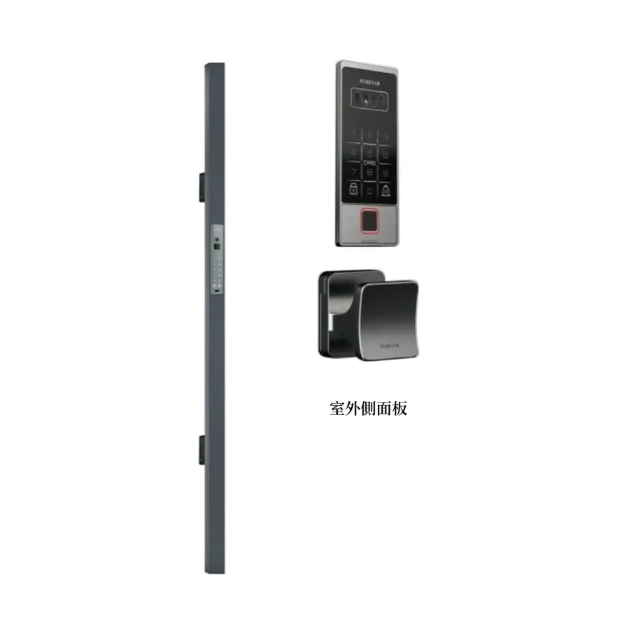 指紋鎖 104,長條型面板,長度 1100 或 1800 兩種